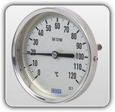 Биметаллический термометр WIKA модель 52